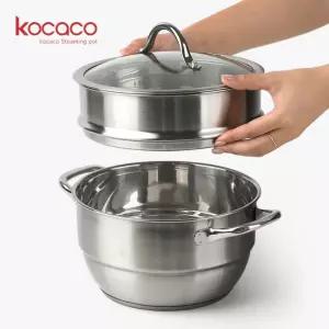 찜기 찜기냄비 올 스텐 찜솥 양수냄비 IH 찜통 인덕션찜기 소형 3종 찜기세트 인덕션호환 바닥3중