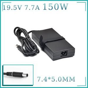Dell Alienware M14X piron M1710 2320 5160 ADP-150RB PA-5M10용 19.5V 7.7A 150W 7.4x5.0mm DA150PM100-0