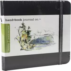 트래블로그 드로잉북 스퀘어 51/2 x 보리 블랙 아티스트 저널