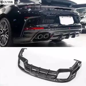 포르쉐 파나메라 24년 리어 범퍼 디퓨저 스플리터 카본 호환