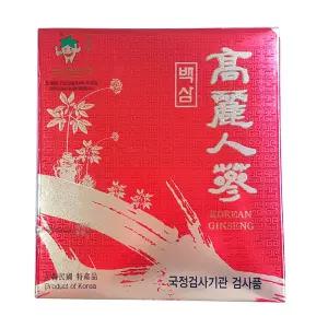 고려인삼 건삼 백삼 4년근 곡삼 300g x1개