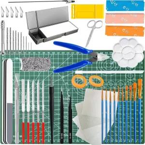 자동차 비행기 건물 로봇 모델 수리 및 조립을 위한 야우하르 69Pcs 전문 건담 도구 키트
