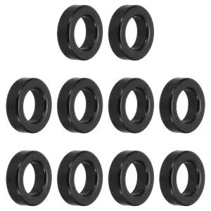 uxcell 10Pcs 토로이드 코어 23x36x13mm 철 페라이트 초크 링 파워 변압기로 신호 전송 저항 전자기 간섭을