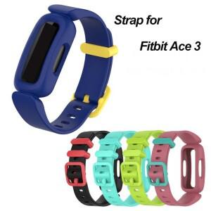 Fitbit Ace 3 밴드 스트랩과 호환되는 스킨 친화적인  시계 손목 팔찌 교체