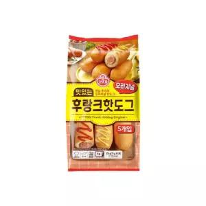 오뚜기 맛있는 후랑크핫도그 75g 5입