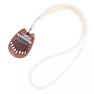 미니 칼림바 목걸이포함 연습 연주 엄지피아노 우드 R30WBB465D