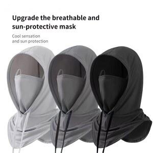 360도 경량 쿨링 후드 자외선 차단 마스크 야외 활동 낚시 서핑 수영용