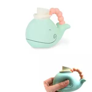 백일아가 선물 말랑 고래인형 삑삑이 치발기 아기선물 오감자극 이앓이 백일선물 돌선물