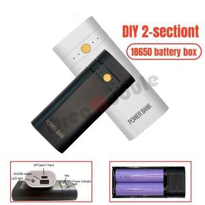 DIY 고속 충전 보조베터리 쉘 케이스 케이스 휴대용 키트 보관함 2X 18650 배터리