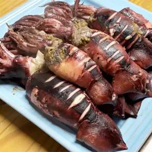 통 찜용 총알 미니 새끼 한치 동해안 당일 조업 산지직송 급냉 1kg 15미 내외 오징어