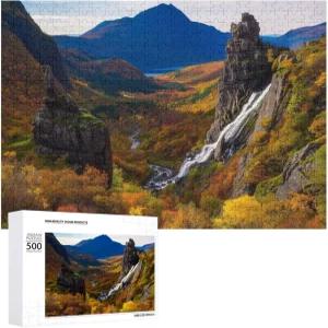 직소 퍼즐 500피스 요정 풀 브리틀 아일 스카이 스코틀랜드 영국 나무 교육용 게임 챌린지 스트레스 해소