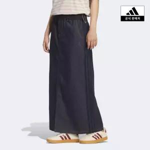 아디다스 ADIDAS 스타디움 크롬 데님 루즈 핏 스커트 [KF8216] 144361