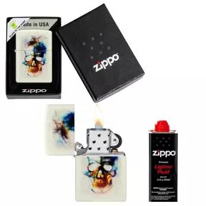 기름라이터 클래식 야광 Dark 지포라이타+133ml [APK7765]