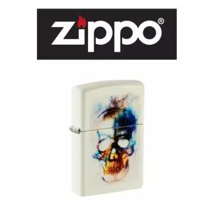 기름라이터 커스텀 야광처리 Glow Dark 스컬 지포라이타 [AGN7756]