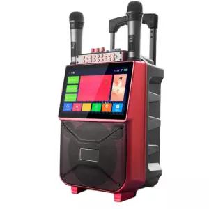 휴대용 노래방 반주기 행사 야외 기기 전용 미니 기계 가정용노래방 마이크 공연 이동식