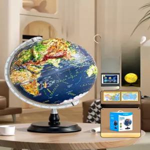 입체 본 세계 교육 장식품 지구 용 과학 모형