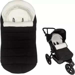 밥과 툴레 조깅 유모차를 위한 사샤의 풋머프 (번팅 백) (롤러는 포함되지 않음)