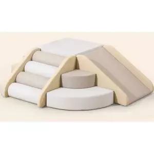 정글짐 미끄럼틀 대형 완구 실내 아이방 계단 매트 층