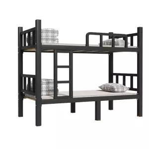 철제 이층침대 조립형 침대 사다리 이층 기숙사 2층침대 프레임 공간 구조
