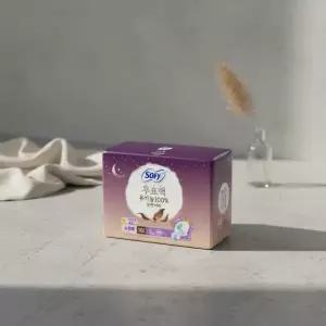 쏘피 유기농 자연의색 무표백 슈퍼롱 10개 x 4팩