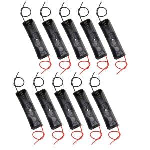 10PCS 18650 배터리 홀더 전원 은행 1X 케이스 플라스틱 홀드 150MM 보관함 와이어 리드