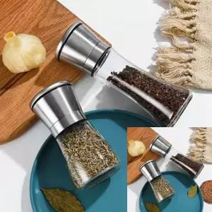 스텐그라인더 양념통 180ml 200ml 흑후추그라인더 조미료병