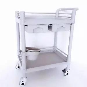 병원 트롤리 드레싱 이동식 치과 운반카 웨건 선반 서빙카