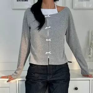 [하프클럽/]빅사이즈 602 리본트임보트넥이중티 DYPT773