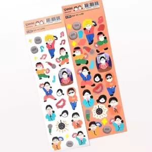 달페이퍼 달달코인노래방 씰스티커