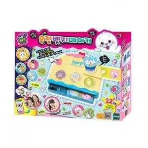 장난감 완구 키즈 조카선물 뱃지 하프 우정 꾸미기 유치원 메이커 토이