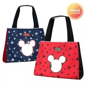 [하프클럽/]디즈니 미키 투톤 골프 도트백 파우치