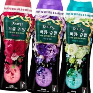(올핀)향기부스터 다우니 퍼퓸쥬얼 480g 12주 지속 3종 택1