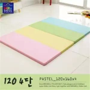 베이직라인 파스텔 120 4단 x 160 4 폴더매트