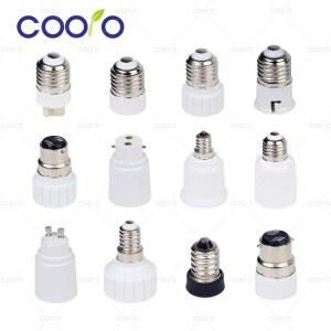 E27 E14 G9 1개 전구용 램프 MR16 홀더 G4 GU10 옥수수 변환 소켓 베이스 LED B22 E12