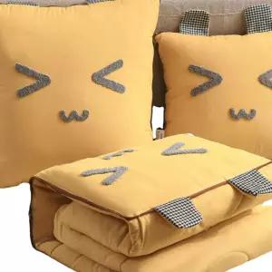 쿠션담요 베개무릎담요 캐릭터 차렵이불 여름