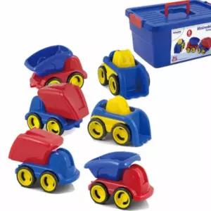 남아 말랑교구 건설 자동차 6종+놀이매트 놀이교실 홈플레이