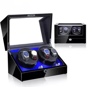 워치와인더 4구 저소음 손목시계 케이스 정리함 수납