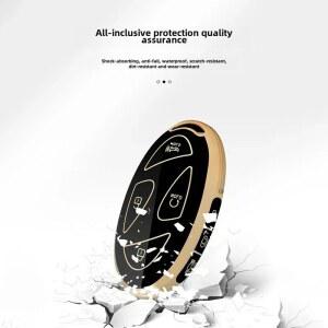 차키케이스 현대 그랜저 GN7 코나 Ev Lonic 6 용 자동차 스마트 원격 키 쉘 포브 커버 액세서리 5 버튼 TPU 케이스