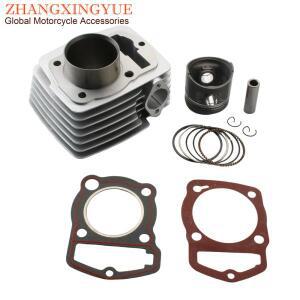 혼다 CB CL SL XL 125cc 124CM3 엔진 4행정용 오토바이 56.5mm CB125S 실린더 키트
