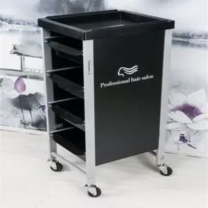 시술 트레이 미용 츄레이 헤어 롯드 염색 파마 정리대 웨건 이동식