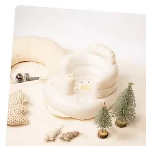 생활낙원 아가드 목받침 휴대용 아기 소프트 의자 1입