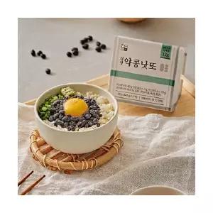 오롯농장 검정약콩낫또 44.5g 36개 식사 즉석요리 회식 분식 정식 간편요리