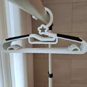 미끄럼 방지 논슬립 유아 아동 어린이 옷걸이 50p 키즈 의류 보관 행거