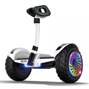 화이트 무릎제어 일반휠 36v1세대 두발 전동스쿠터 출퇴근 호버보드 대리기사 전동휠