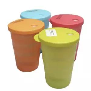아기빨대컵 물컵 유치원 어린이집 빨대컵 아기 타파웨어 4개