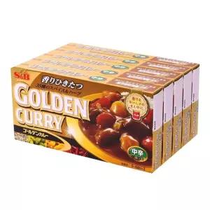 SB 골든카레 중간매운맛 198g x 5
