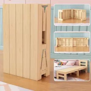 침대 확장 프레임 보조 베드 평상형 조립식 원목 상품