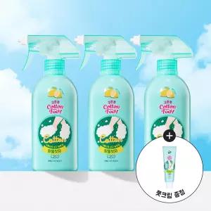 풋크림 증정온더바디 발을씻자 코튼 풋샴푸 510ml 트리플 기획 2종 택1레몬자몽 180744