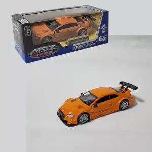 MSZ 1 43 아우디 RS5 레이싱 미니카 1개 다이캐스트 외제차 자동차 장난감 피규어 키덜트
