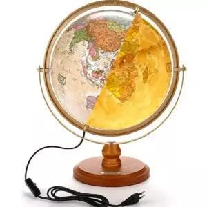 조명지구본 브라운 지구본 320-GPL2/엔틱 장식용 조명 LED